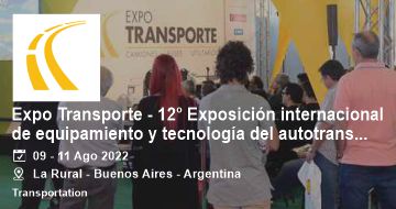 Expo Transporte 2022 - Buenos Aires - Argentina