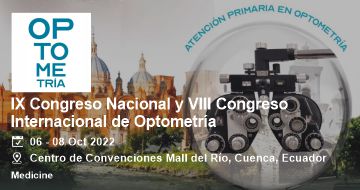 IX Congreso Nacional y VIII Congreso Internacional de optometría 2022